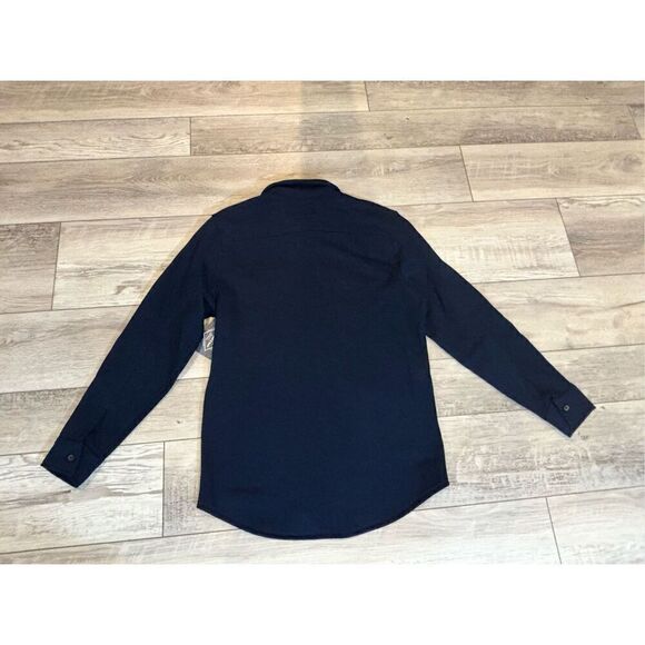 St. John’s Bay navy jacket shirt size S - Picture 11 of 11